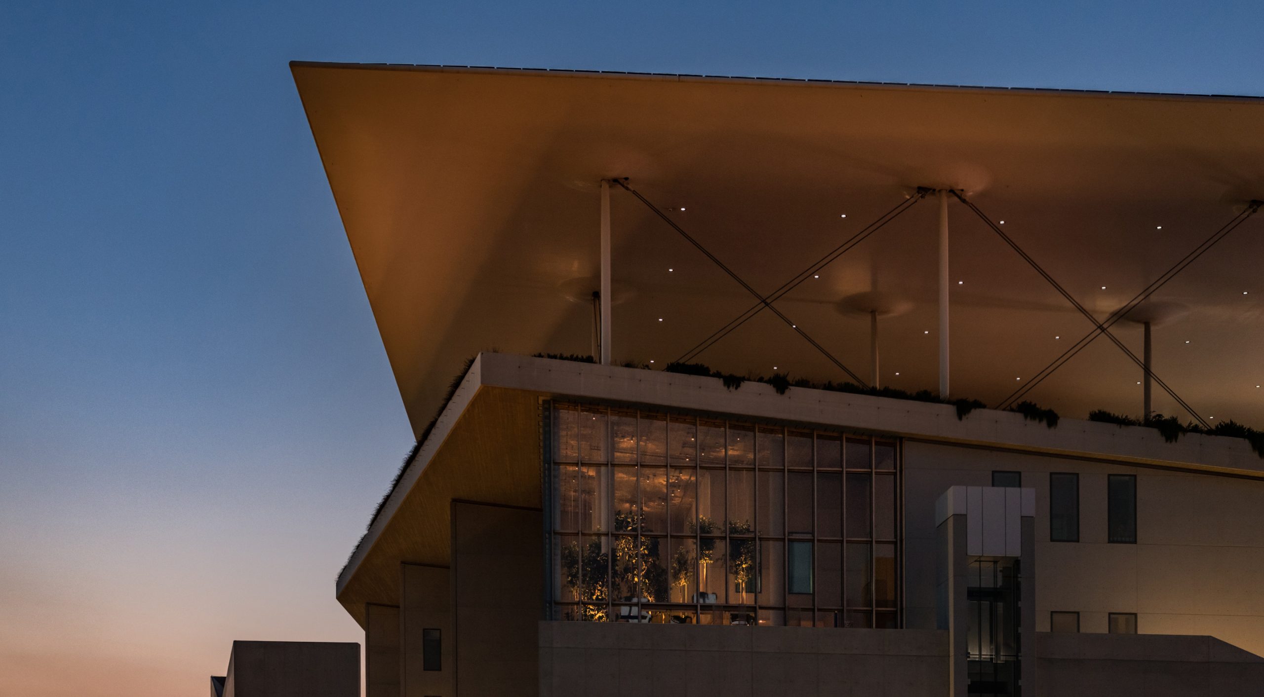 Delta restaurant at Stavros Niarchos Foundation Cultural Center