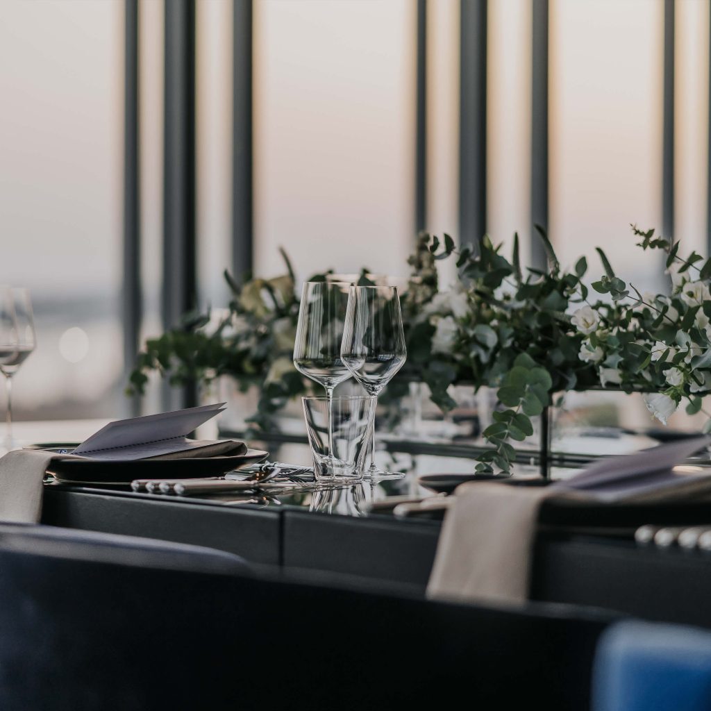detail 2 of private event hosted at Delta restaurant, 2 Michelin Stars & 1 Green Star